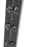 original 1895 holabird and roche marquette building interior ornamental cast iron staircase baluster