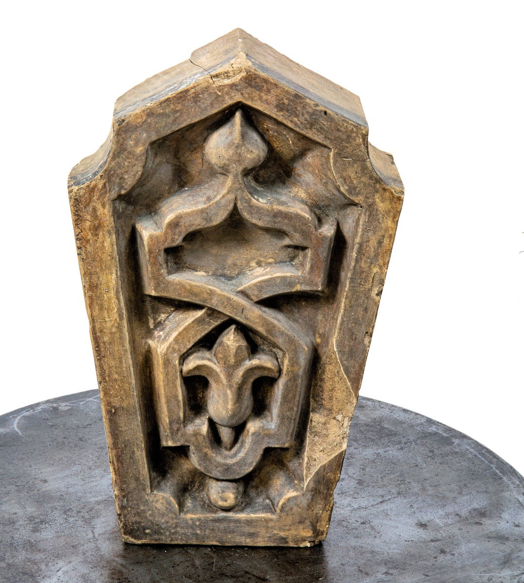 rare original early 1870s chicago terra cotta company commerical building keystone