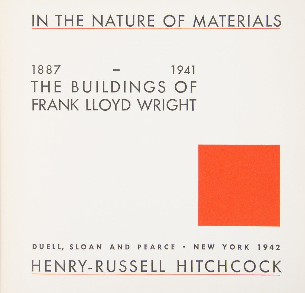 collection of rare and highly sought after out-of-print frank lloyd wright books