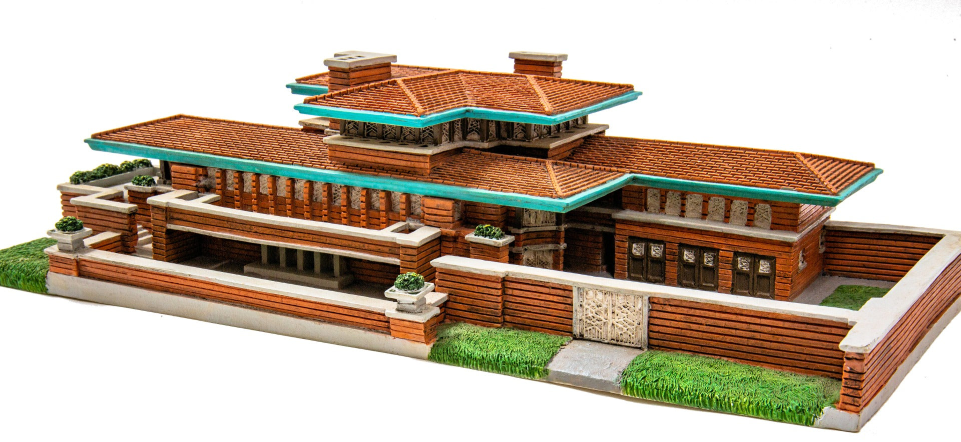 largely intact model of frank lloyd wright's 1909 frederick c. robie house