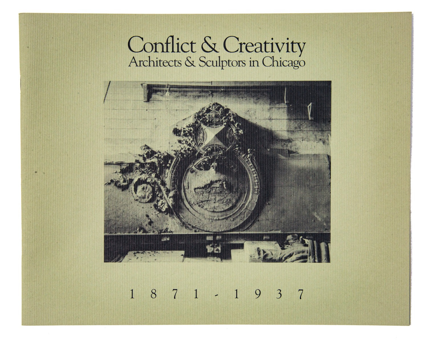 original 1994 arts club of chicago "conflict and creativity" exhibit catalog with artifacts selected from the collection of seymour persky
