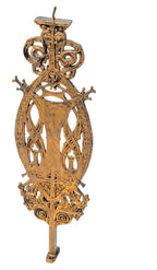 original museum quality 1896 copper-plated ornamental cast iron interior guaranty building staircase baluster