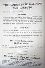 the crystal palace sydenham to be sold by auction tuesday 28th day of november, 1911. published by messrs. knight, frank & rutley