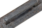 rare original louis h. sullivan-designed 1895-96 cast iron guaranty building window sash pull fabricated by yale and towne