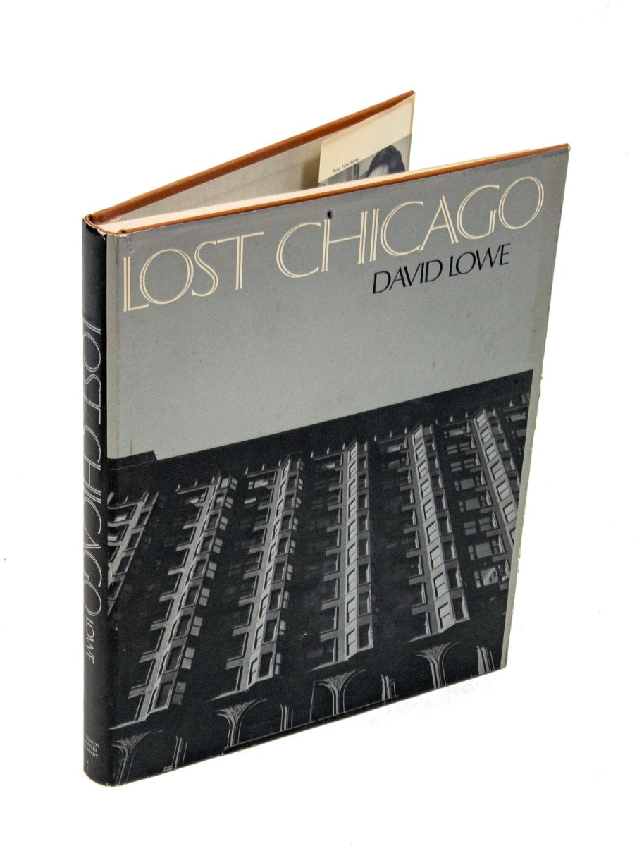 original first edition of lost chicago by author david lowe