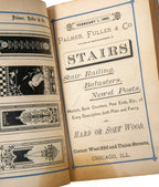 rare 1885 original profusely illustrated and highly informative palmer, fuller and company millwork product catalog