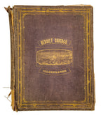 exceptionally rare 1873 merchants and manufacturers of chicago : being a complete history of our mercantile and manufacturing interests, and their progress since the fire : illustrated with upwards of one hundred fine wood engravings, printed with chas. e