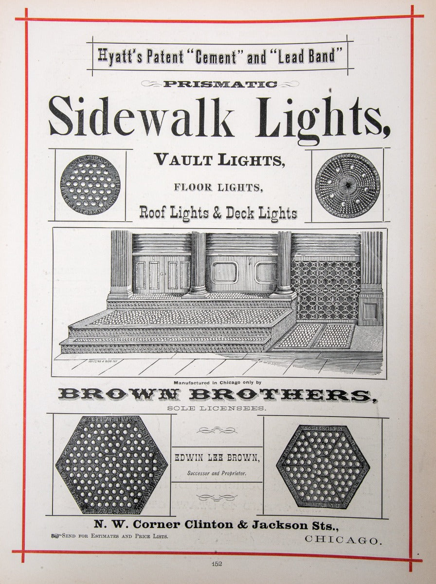 exceptionally rare 1873 merchants and manufacturers of chicago : being a complete history of our mercantile and manufacturing interests, and their progress since the fire : illustrated with upwards of one hundred fine wood engravings, printed with chas. e