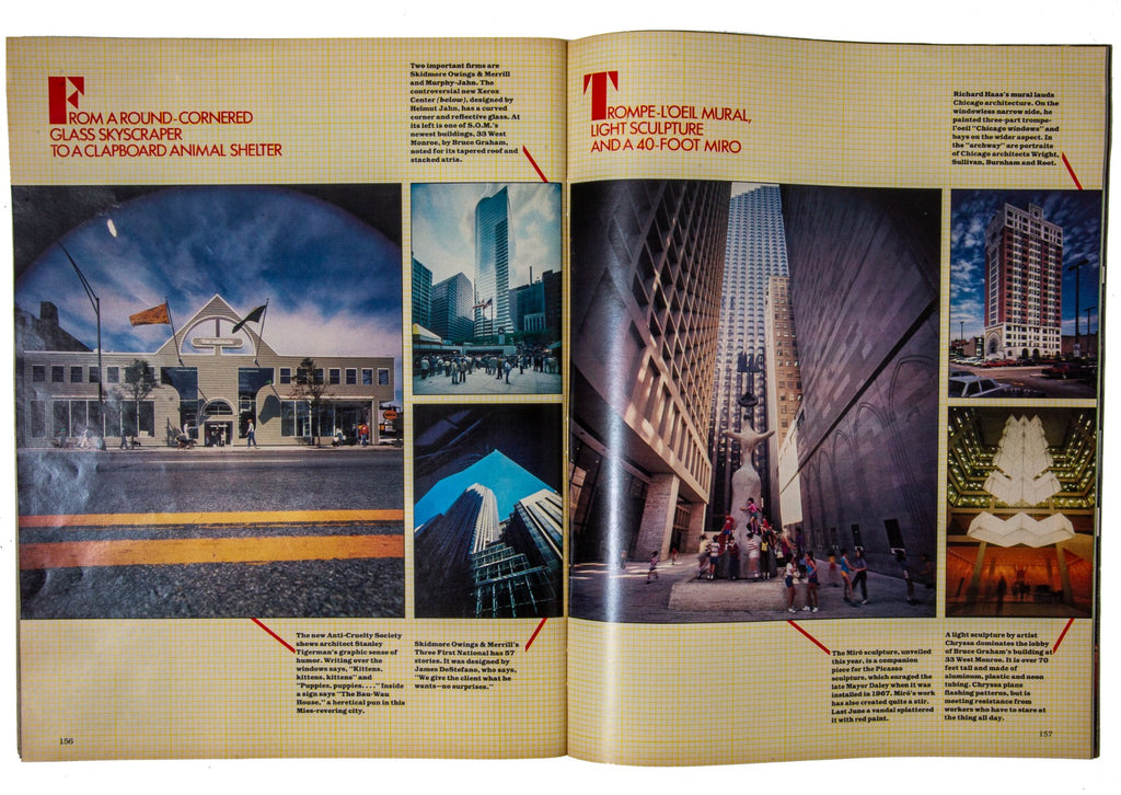 november 1981 life magazine issue on chicago's "master builders of the windy city"