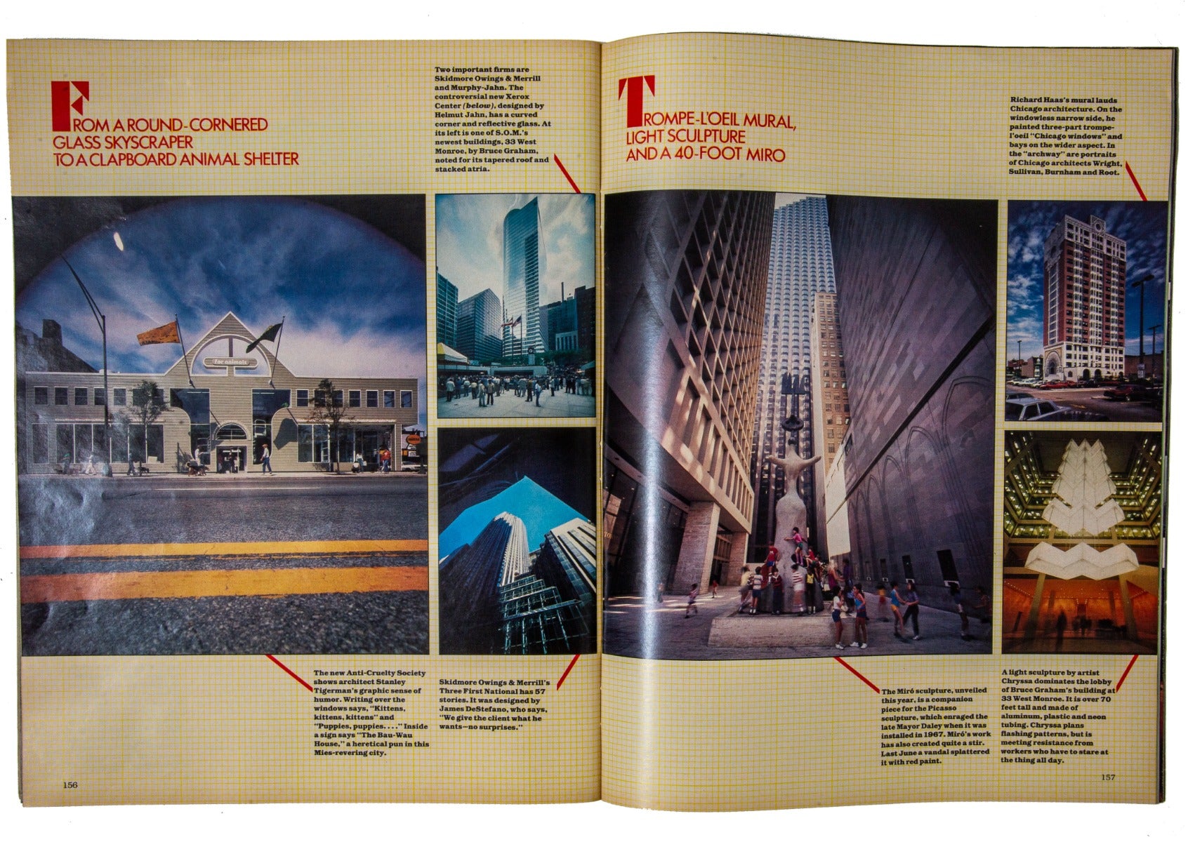 november 1981 life magazine issue on chicago's "master builders of the windy city"