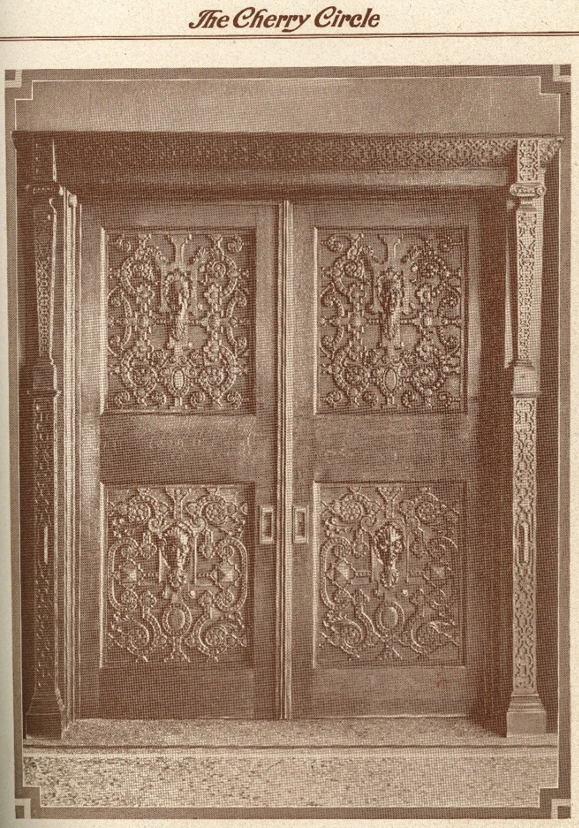 rare 1909 chicago athletic association building cherry circle hardbound anniversary issue