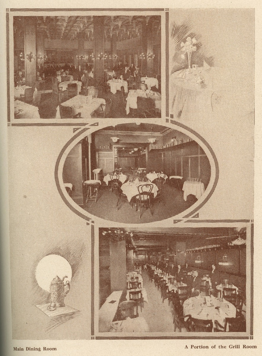 rare 1909 chicago athletic association building cherry circle hardbound anniversary issue