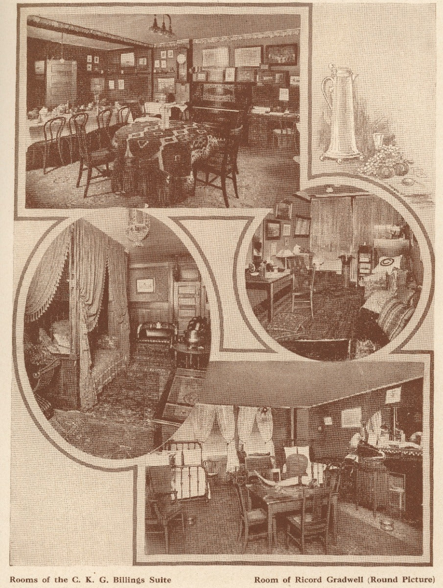 rare 1909 chicago athletic association building cherry circle hardbound anniversary issue