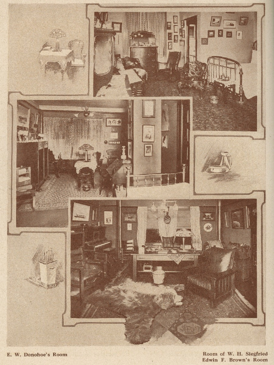 rare 1909 chicago athletic association building cherry circle hardbound anniversary issue