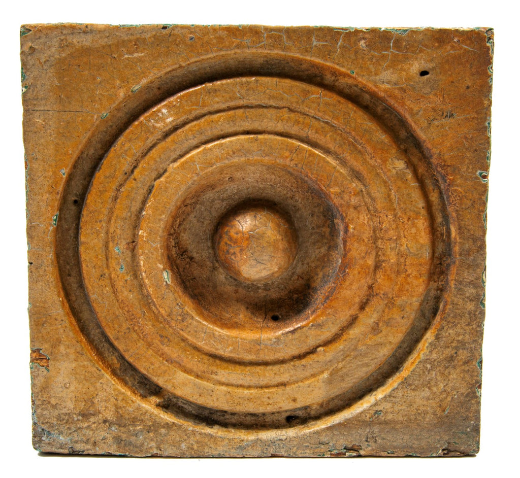 original 1881 custom-designed solid oak wood interior header block salvaged from adler and sullivan's s.a. maxwell building