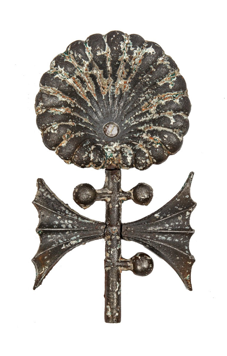 original 1881 louis h. sullivan-designed cast iron s.a. maxwell building exterior column ornament