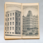 rare and highly sought after 1886 chicago-based union foundry company catalog with john edelamnn-designed ornament