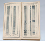 rare and highly sought after 1886 chicago-based union foundry company catalog with john edelamnn-designed ornament