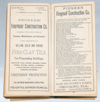 rare and highly sought after 1886 chicago-based union foundry company catalog with john edelamnn-designed ornament