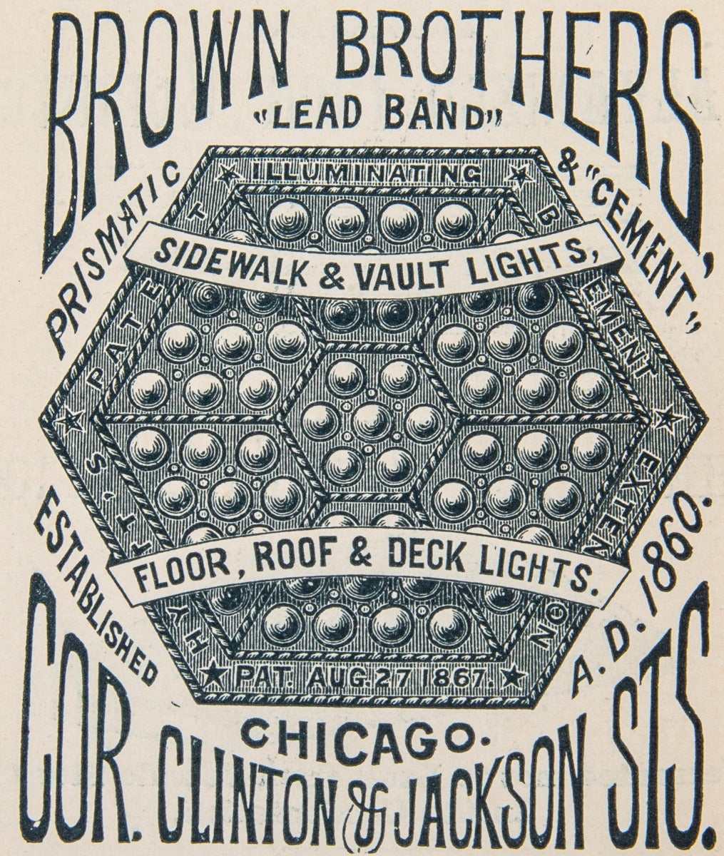 rare and highly sought after 1886 chicago-based union foundry company catalog with john edelamnn-designed ornament