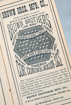 rare and highly sought after 1886 chicago-based union foundry company catalog with john edelamnn-designed ornament