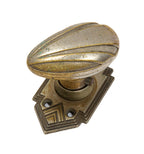 1928-29 holabird and root-designed nickel-plated cast bronze chicago daily news building interior office door hardware