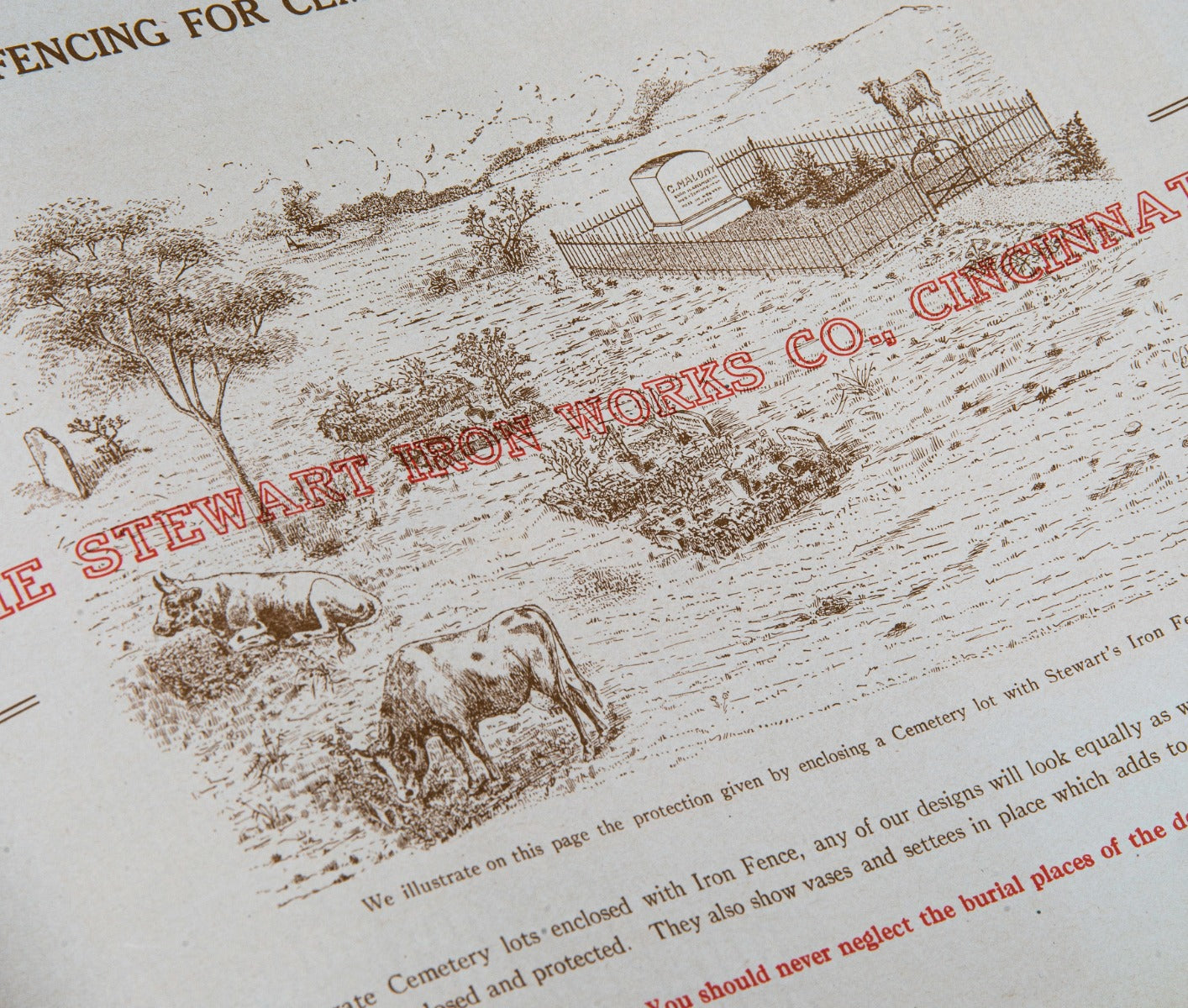 original softbound early 20th century stewart iron works company product catalog (no. 36b)