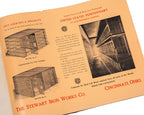 original softbound early 20th century stewart iron works company product catalog (no. 36b)