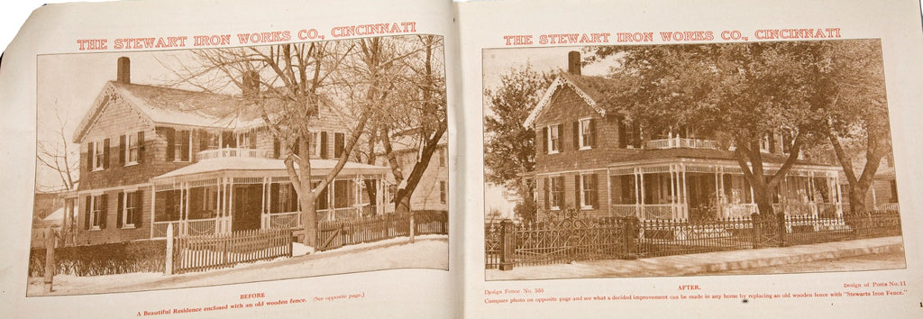 original softbound early 20th century stewart iron works company product catalog (no. 36b)