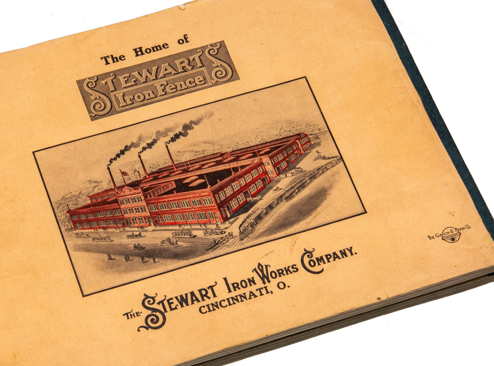 original softbound early 20th century stewart iron works company product catalog (no. 36b)