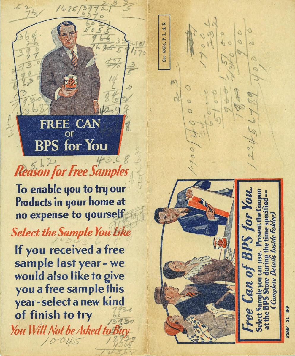 rare collection of original 19th and early 20th century residential and commerical building paint sample cards