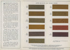 rare collection of original 19th and early 20th century residential and commerical building paint sample cards