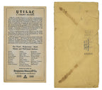 rare collection of original 19th and early 20th century residential and commerical building paint sample cards
