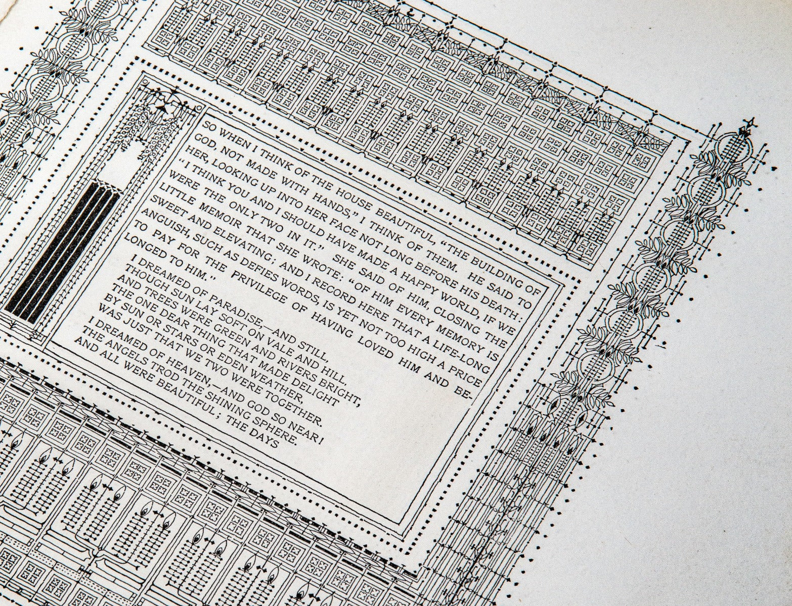 two original 1890s frank lloyd wright and william winslow auvergne press "house beautiful" book pages