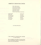 rare 1965 exhibition catalog or booklet for frank lloyd wright's vision and legacy exhibition at university of illinois