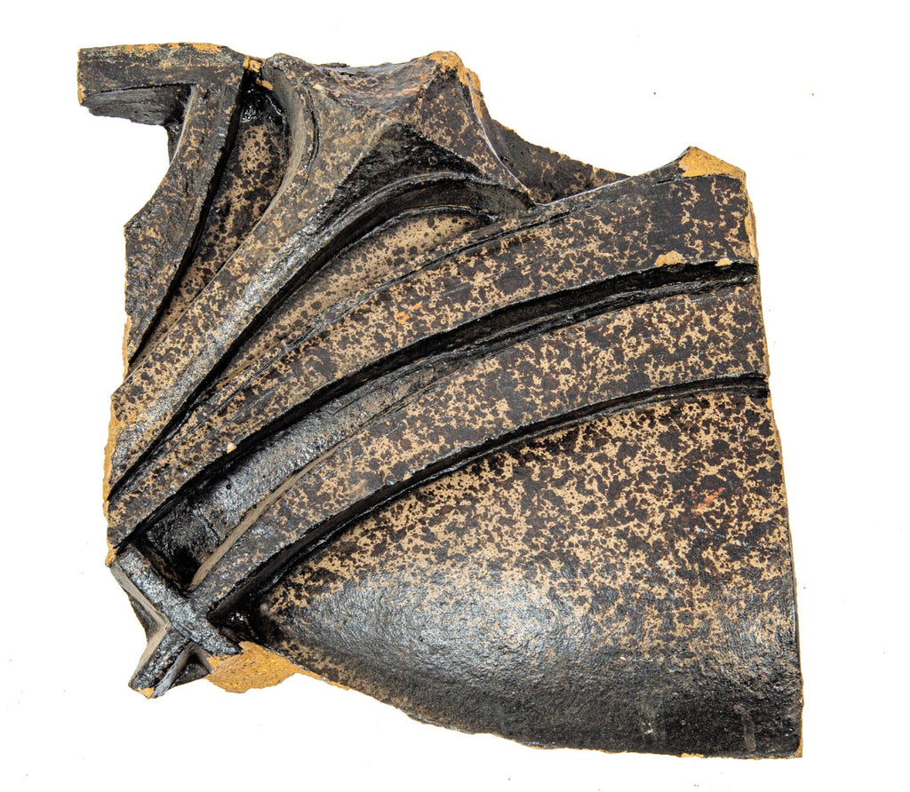 original hugh garden-designed terra cotta fragment salvaged from 1907 michael reese hospital