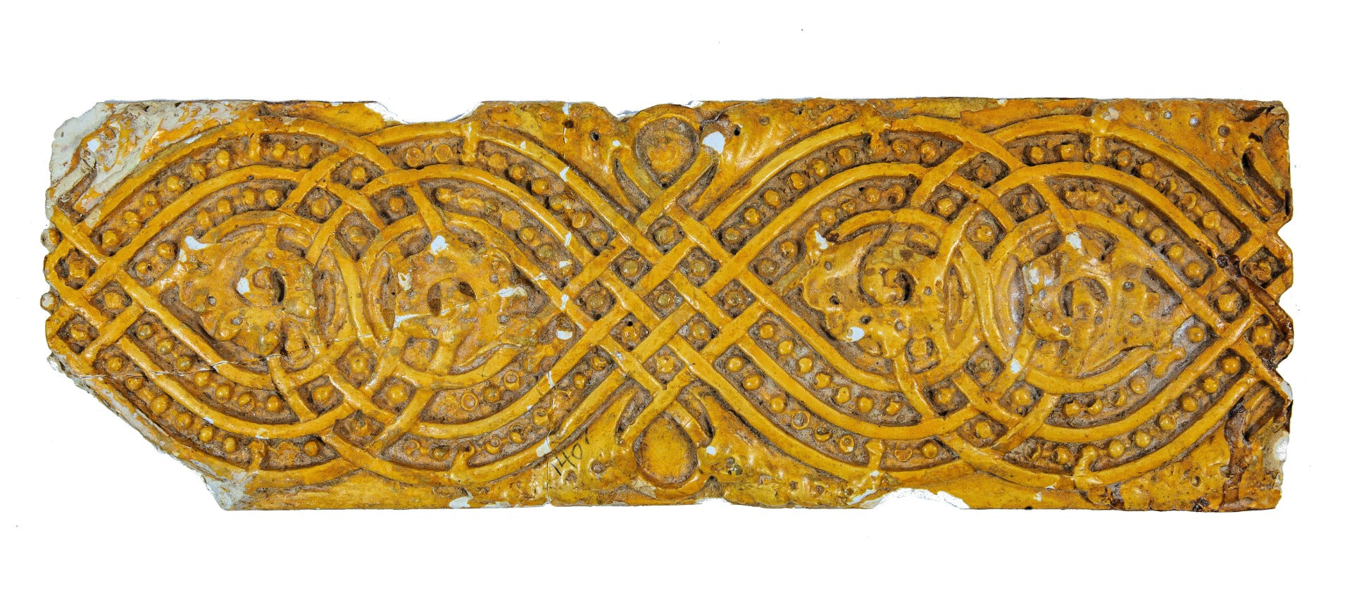 original adler and sullivan cast plaster 10th floor 1889-90 auditorium hotel dining room ceiling panel