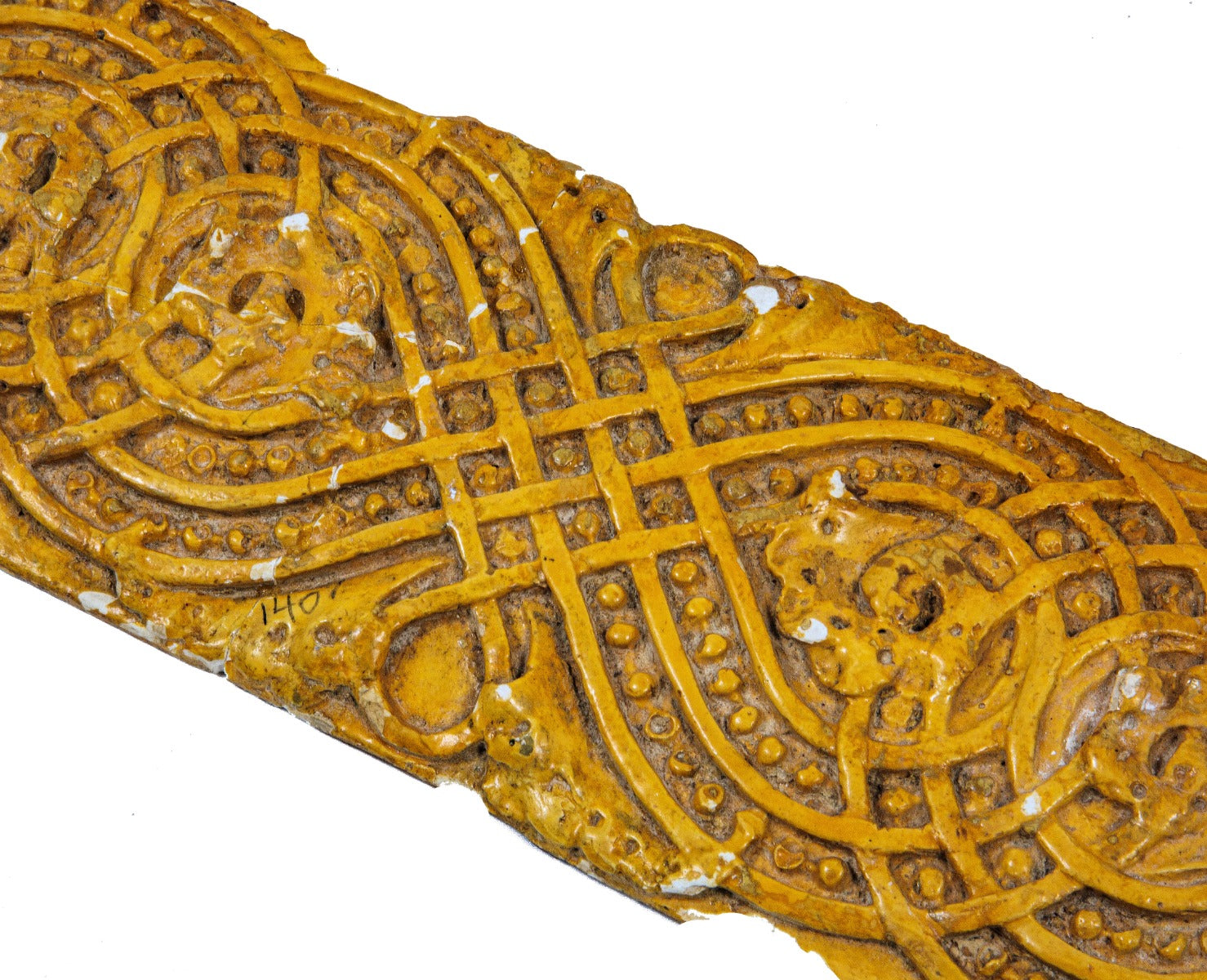 original adler and sullivan cast plaster 10th floor 1889-90 auditorium hotel dining room ceiling panel