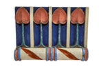 original george kingsbury and fritz albert-designed polychrome terra cotta salvaged from reebie warehouse cornice