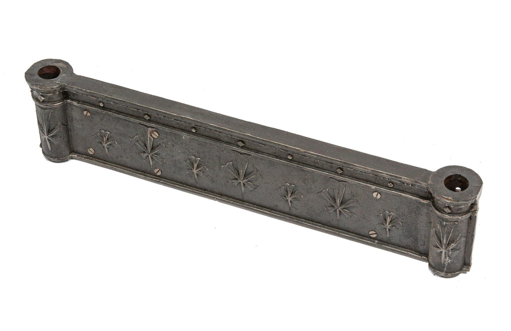 historically important cast iron interior reliance building elevator cage header executed by winslow brothers in 1895