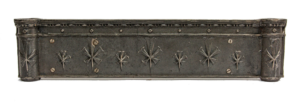 historically important cast iron interior reliance building elevator cage header executed by winslow brothers in 1895