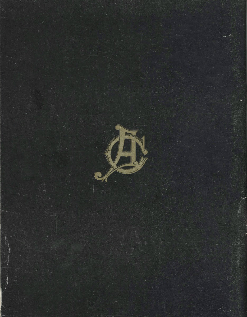 original 1967 staple-bound adler and sulllivan auditorium theater (1889) reopening dedication booklet