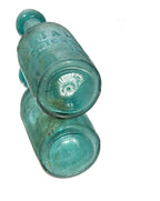 1850s original chicago privy dug john a. lomax soda bottle