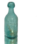 1850s original chicago privy dug john a. lomax soda bottle