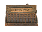 diminutive coin bank of george grant elmslie's 1924 second national bank building
