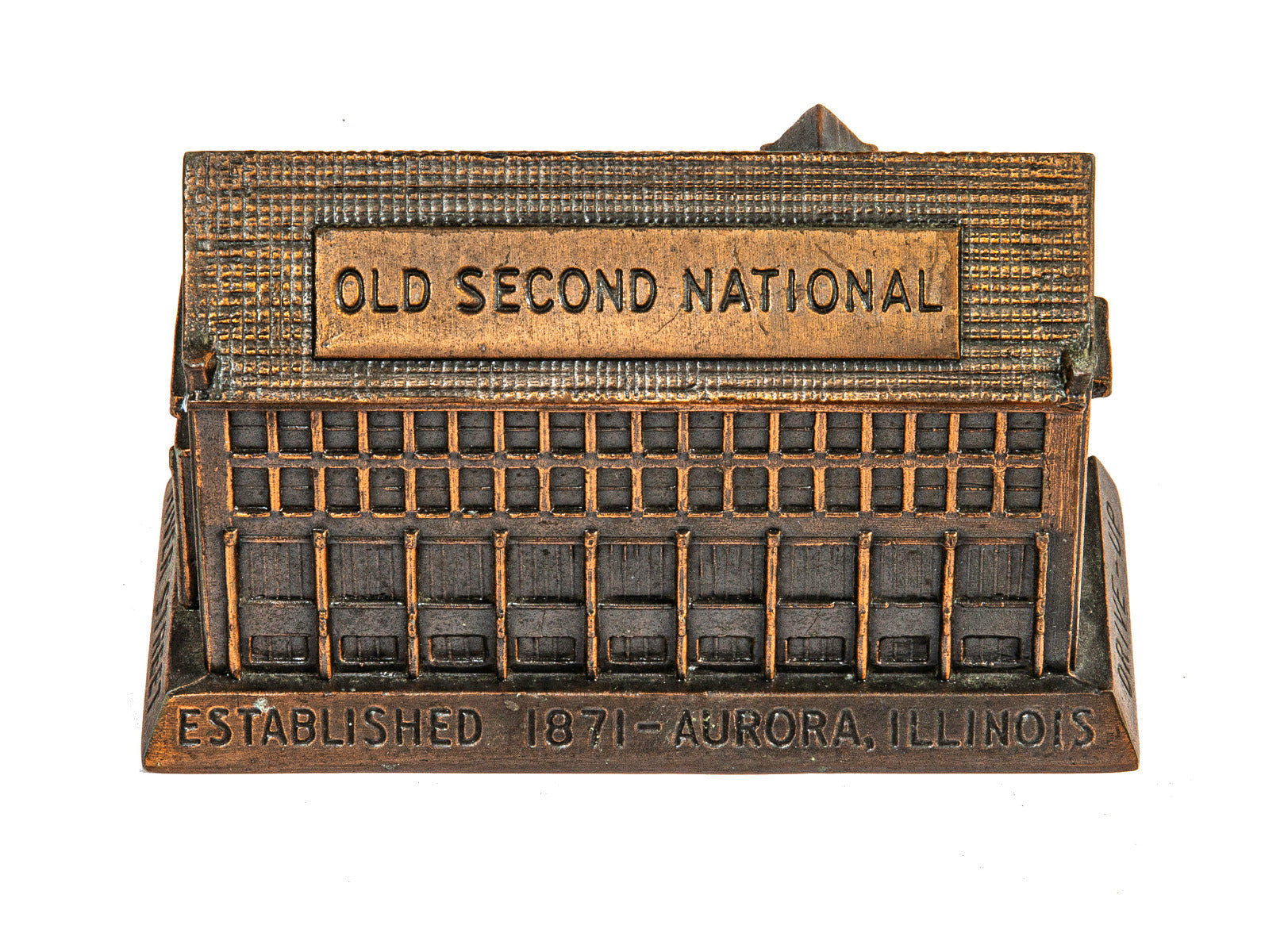 diminutive coin bank of george grant elmslie's 1924 second national bank building