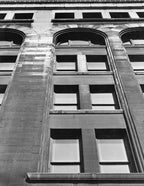 collection of original institute of design photographic prints of adler and sullivan's 1888 walker warehouse by aaron siskind and alvin loginsky