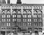 collection of original institute of design photographic prints of adler and sullivan's 1888 walker warehouse by aaron siskind and alvin loginsky