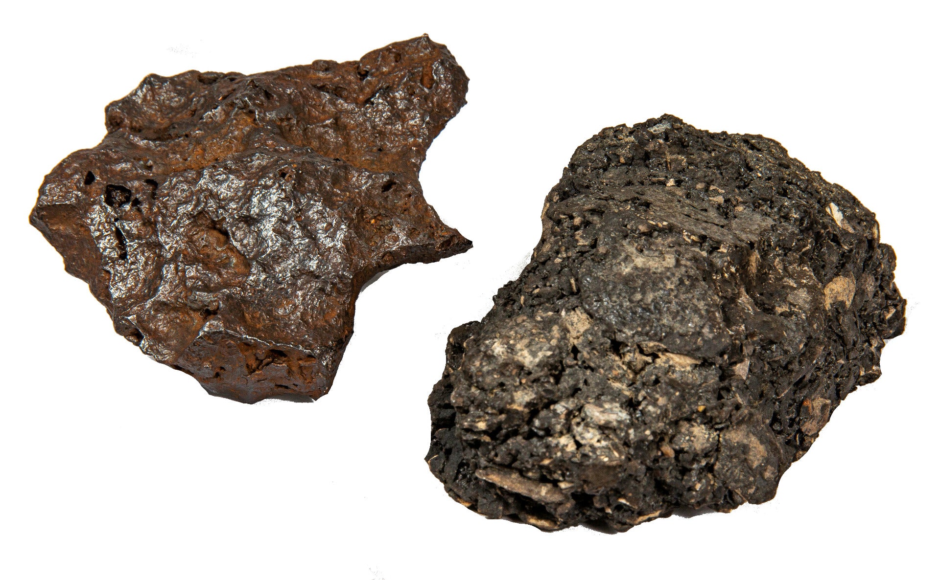 original 1871 great chicago fire melted iron and fused building stone fragments