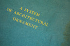 rare 1924 first edition  louis sullivan's "a system of architectural ornament" published in 1924 by the american institute of architects